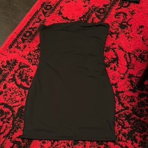 Black Strapless Dress